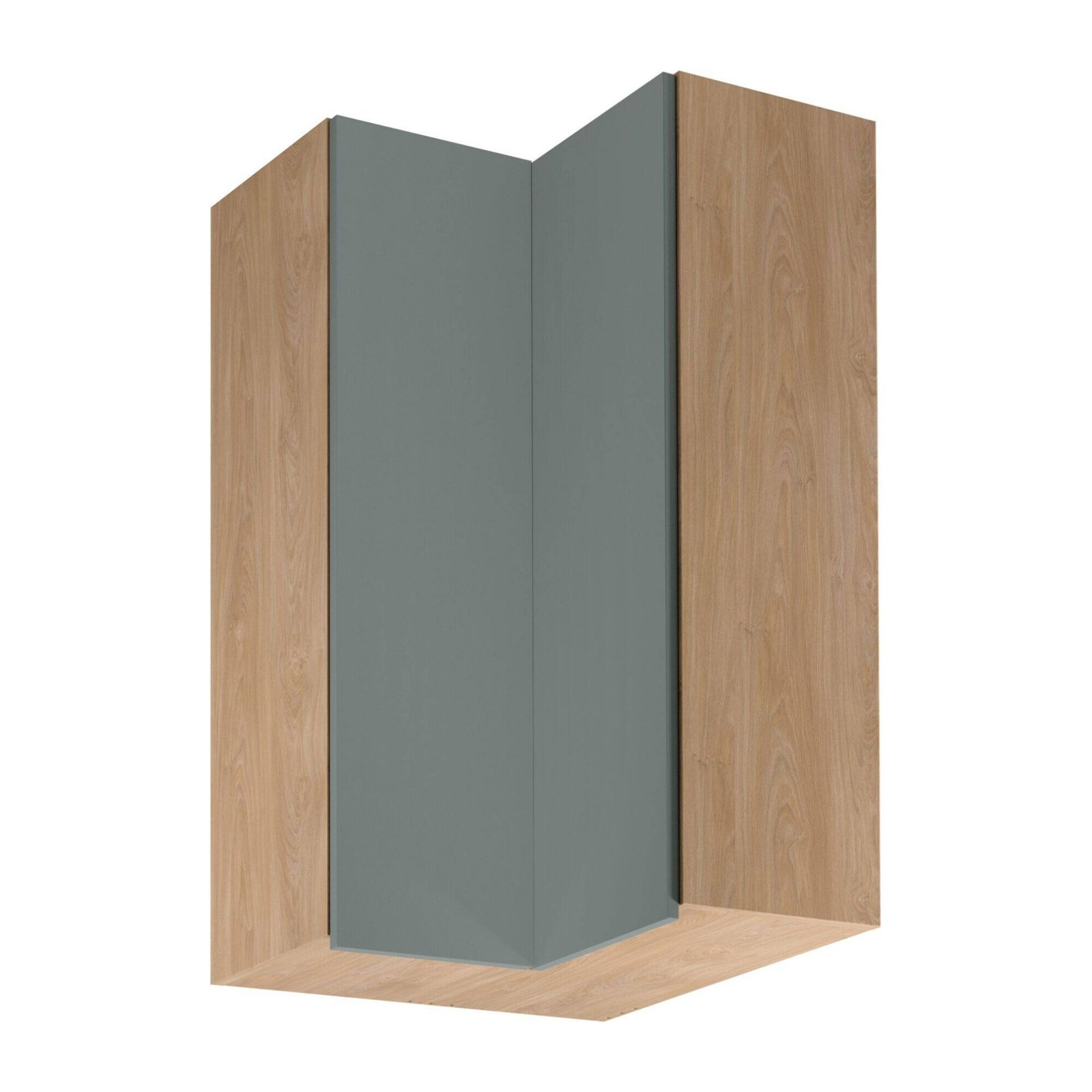 Sorento G60N2 Puccini green 2D corner upper kitchen cabinet