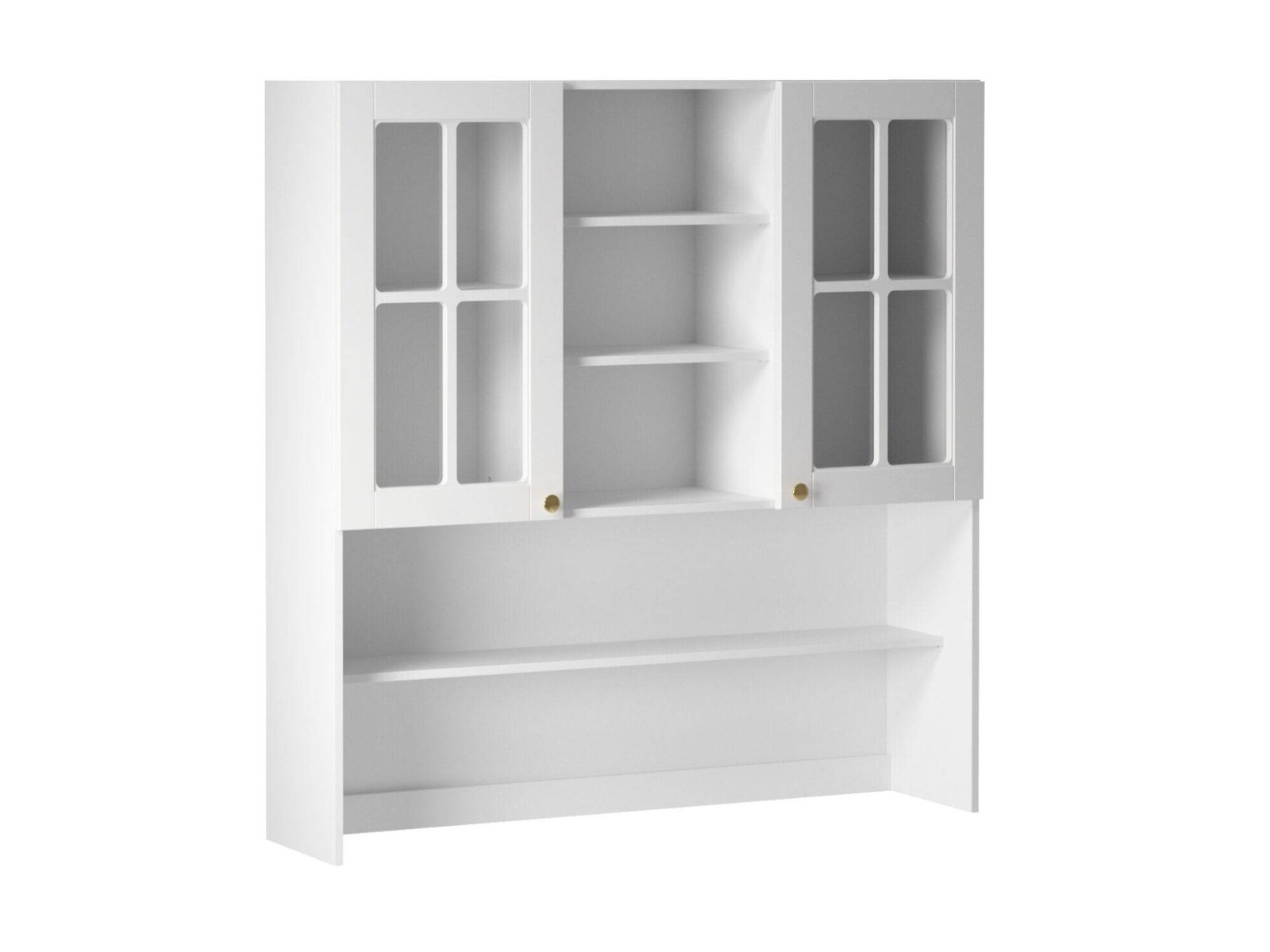 K120 Linea white matt upper kitchen cabinet