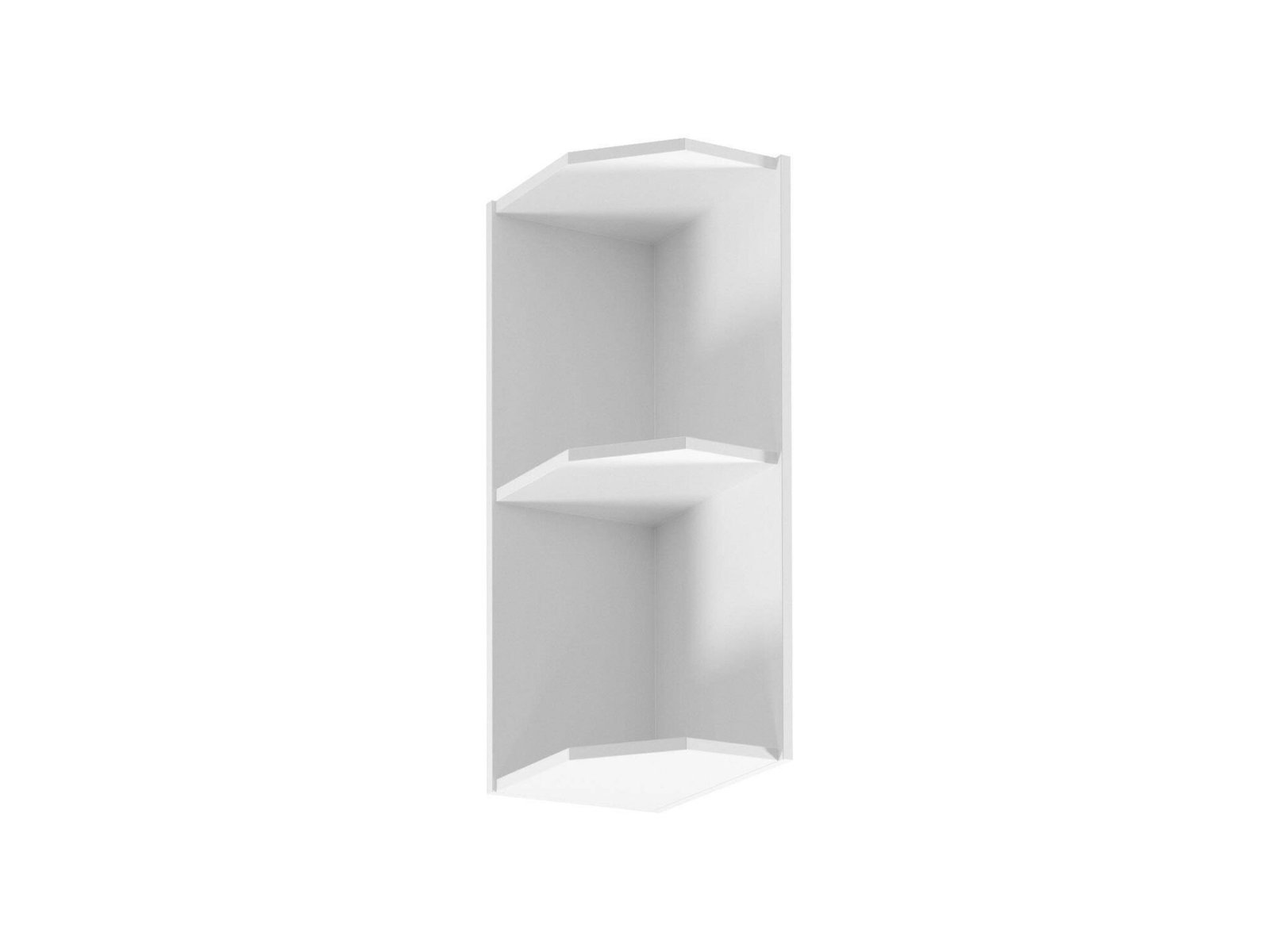 G25PZ Aspen White Gloss Upper Open Kitchen Cabinets