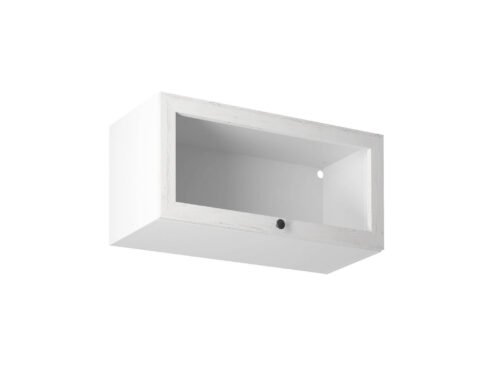 Upper kitchen cabinet, 1 door, G80KS, Provence pine, Andersen matt white
