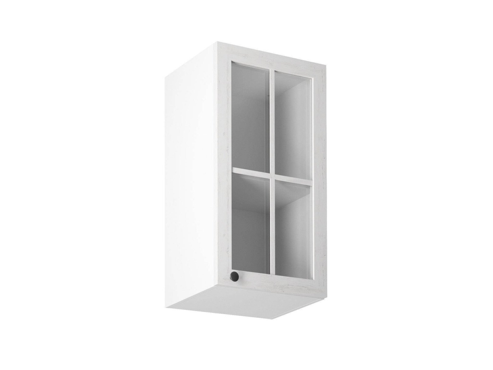 Upper kitchen cabinet, 1 door, right, G40S-P, Provence pine, Andersen white matt