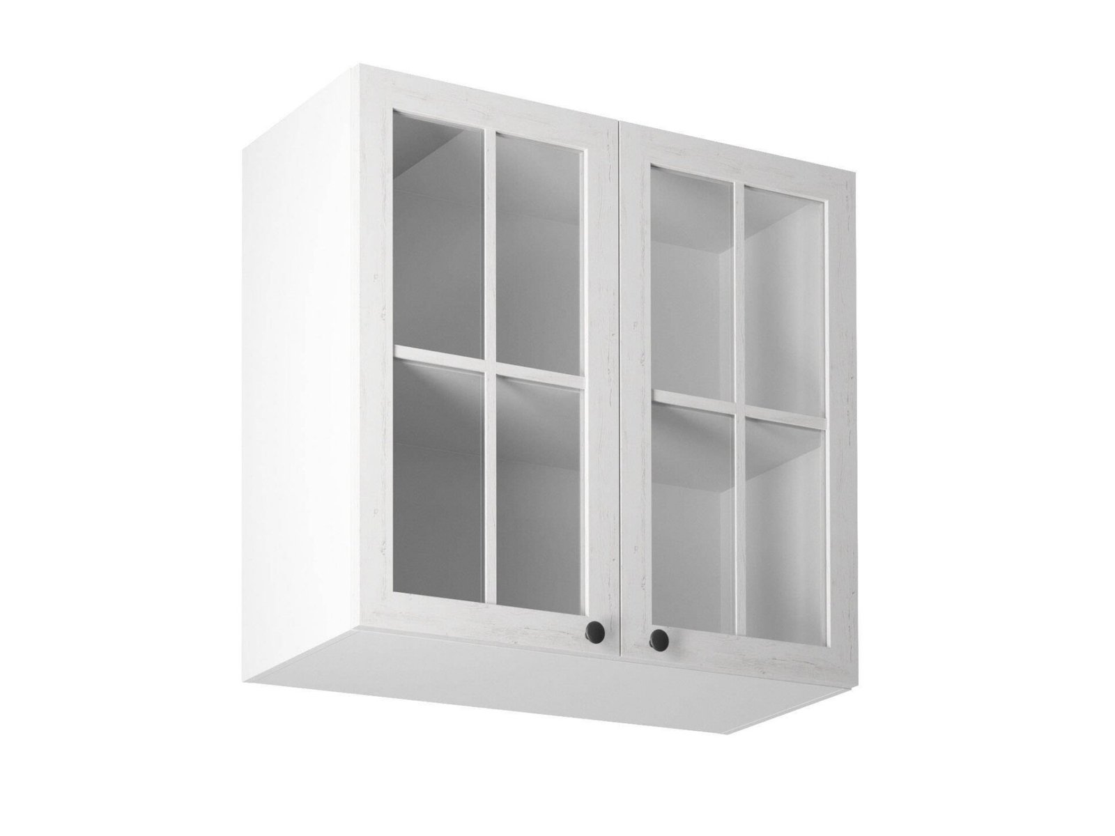 Upper kitchen cabinet, 2 doors, G80S, Provence pine, Andersen, matt white
