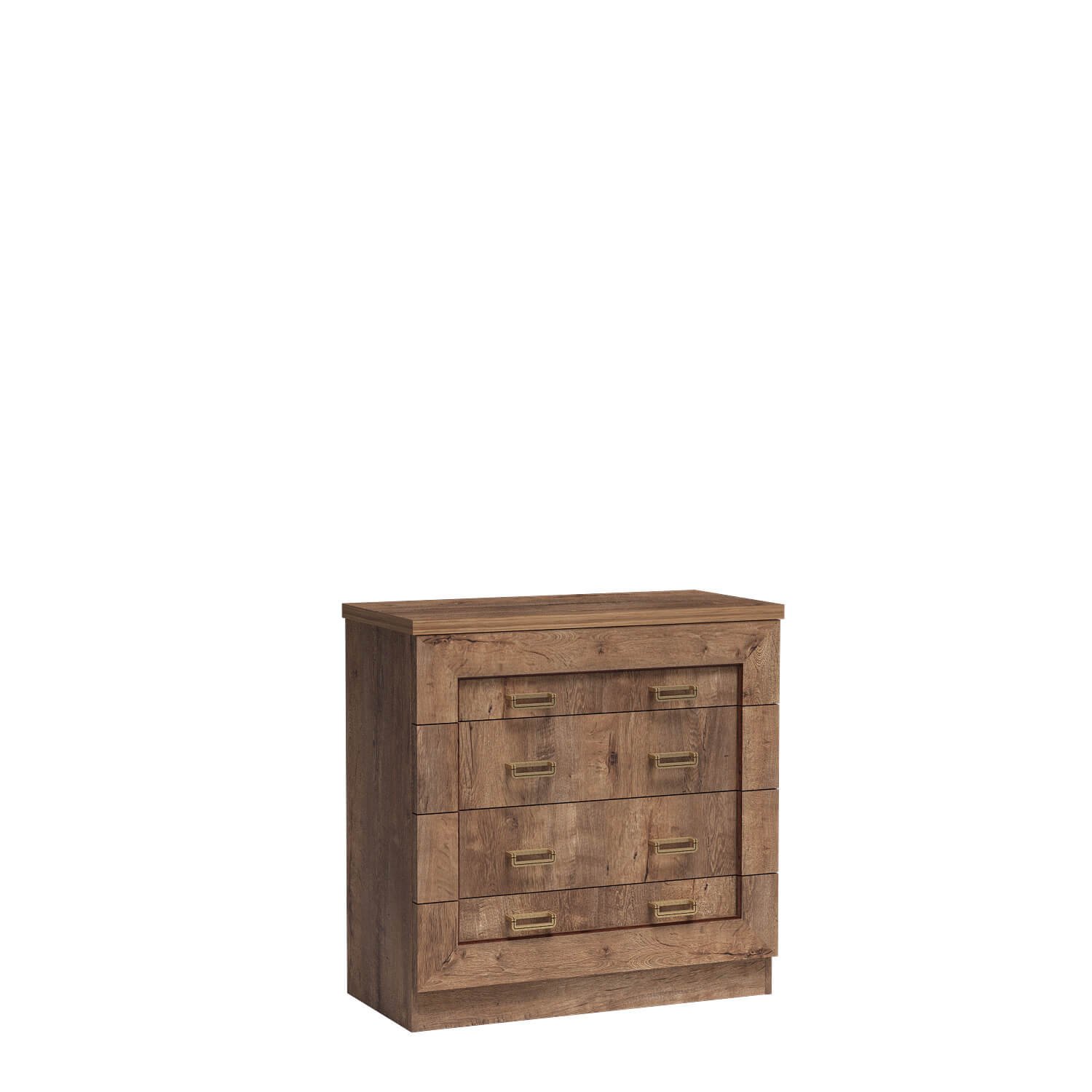 TADEUSZ-1 - Chest of drawers with 4 drawers, Lefkas oak
