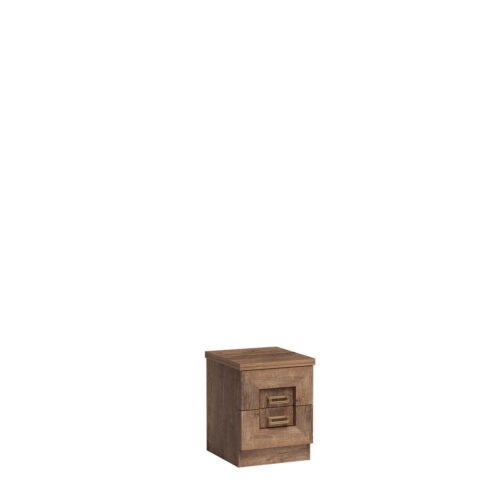 TADEUSZ-16 – Bedside table 2 drawers Lefkas oak