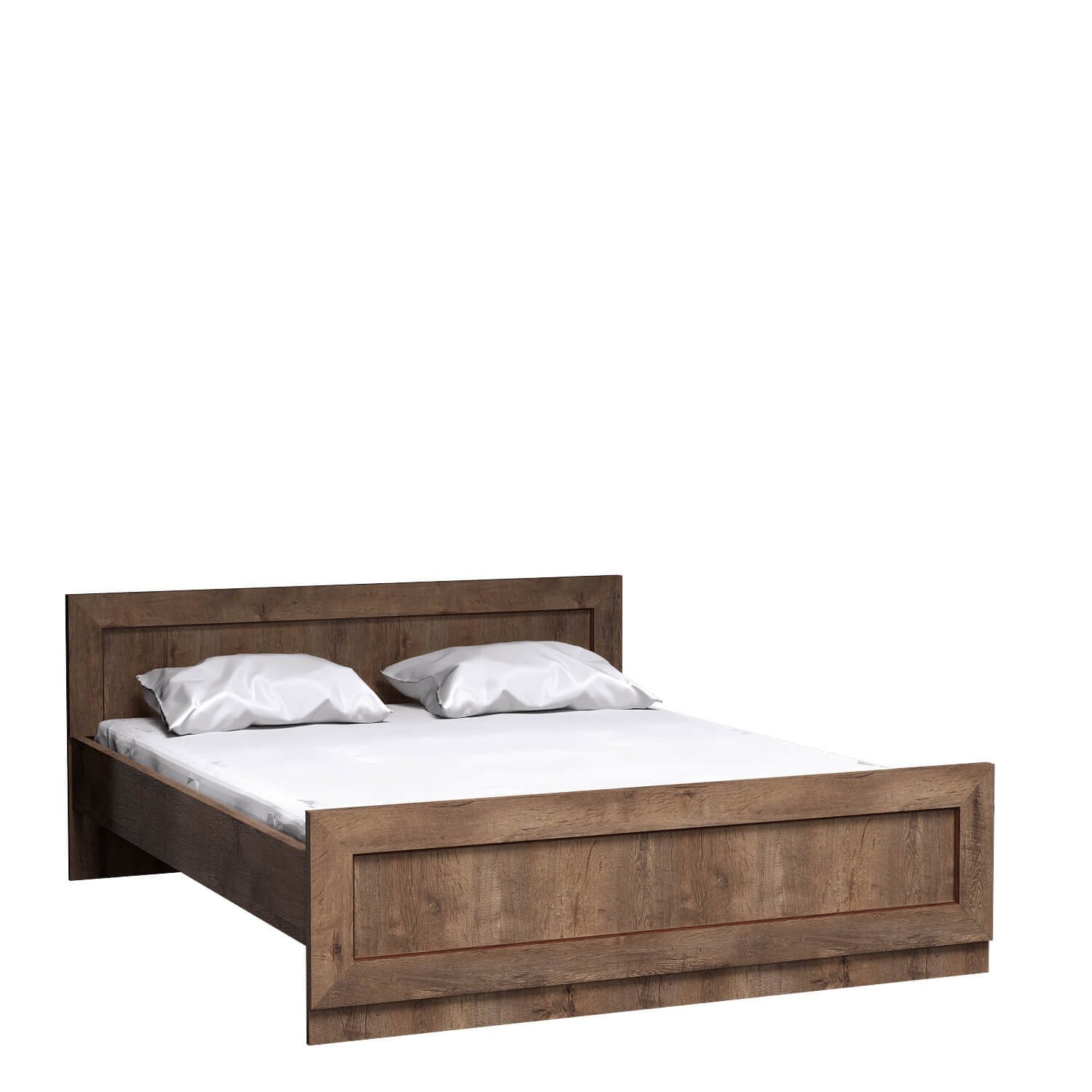 TADEUSZ-20 - Bed 160x200 cm Lefkas oak