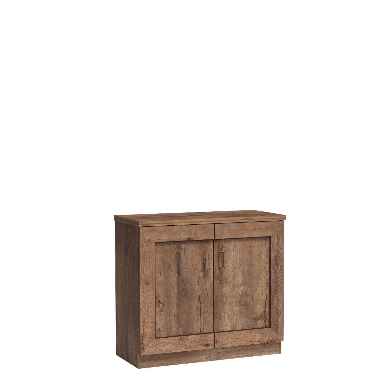 TADEUSZ-3 - 2-door chest of drawers Lefkas Oak