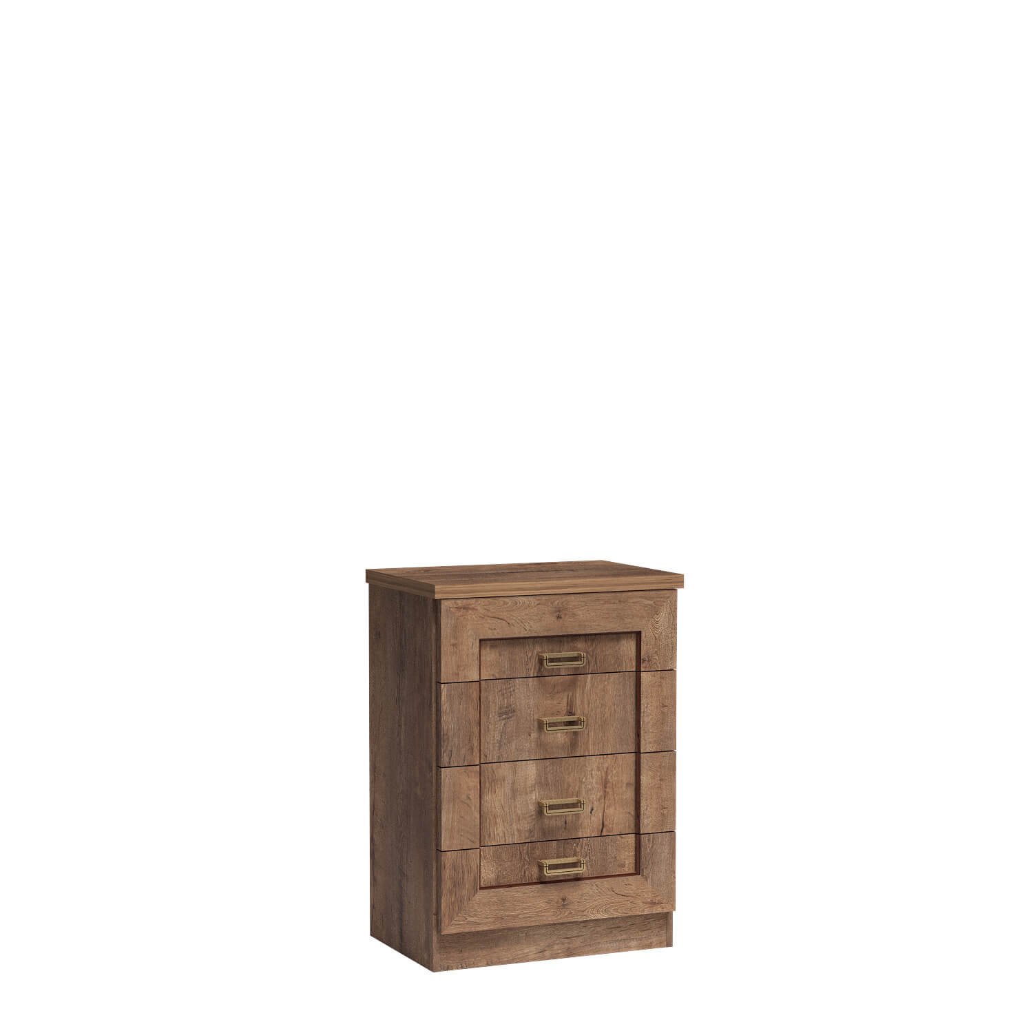 TADEUSZ-4 - Chest of drawers with 4 drawers, Lefkas oak