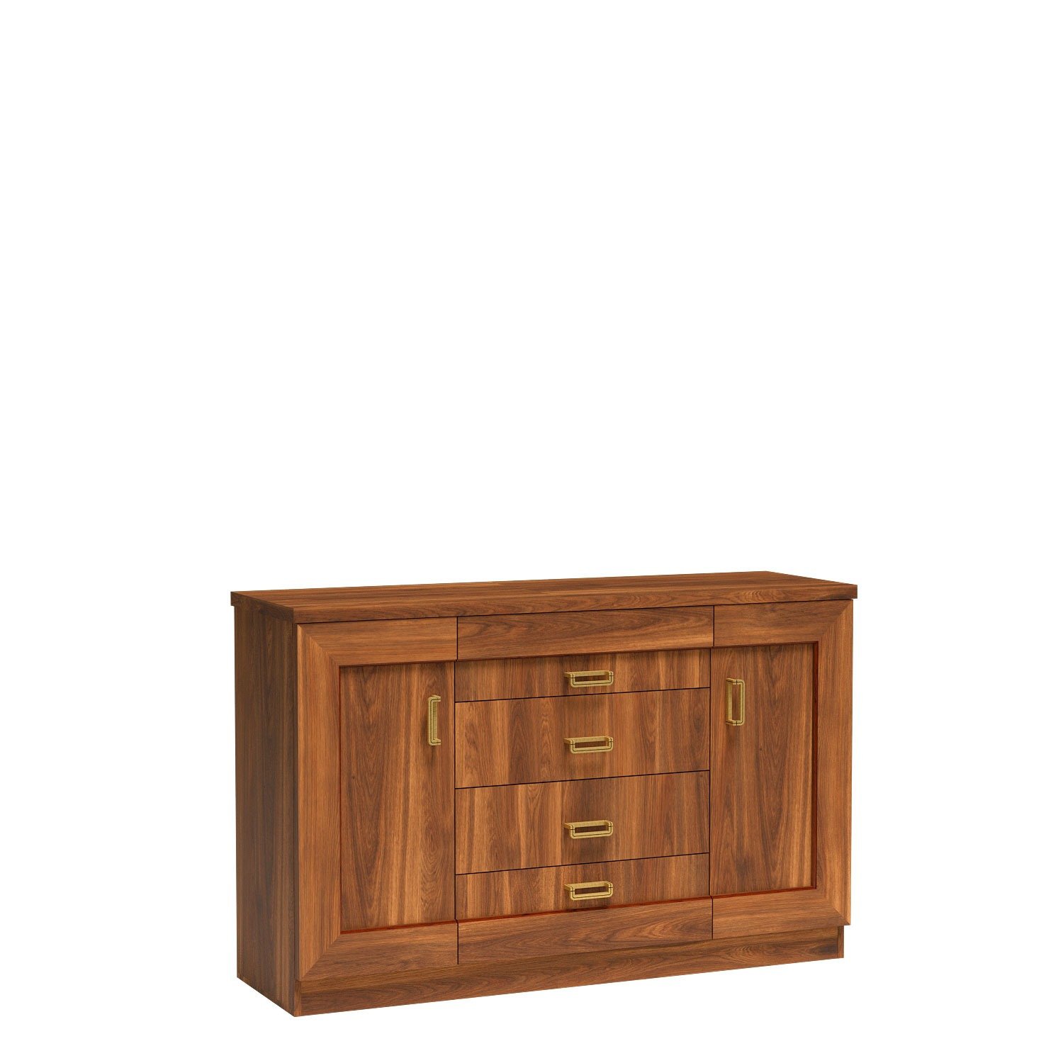 TADEUSZ-6 - Chest of drawers 2D4S Centennial oak