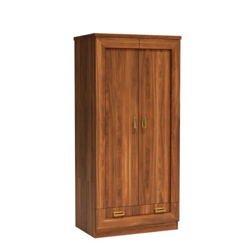 TADEUSZ-7 – Wardrobe 2D1S, century-old oak color, with shelves
