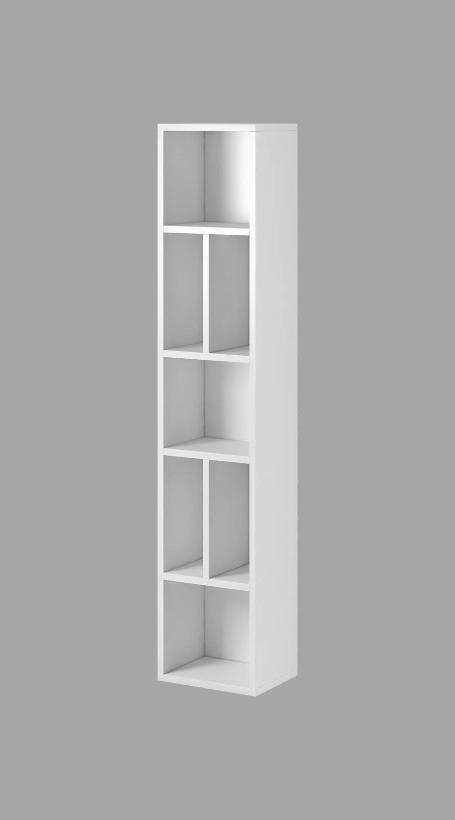 Toledo WM wall shelf, white / glossy white