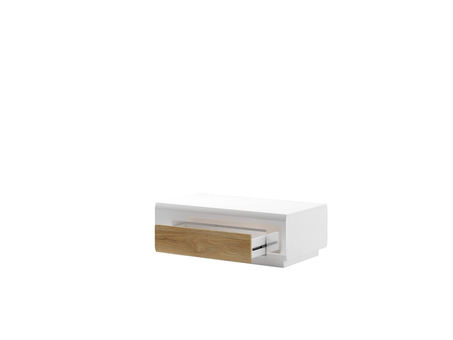 Toledo WM coffee table, glossy white / San Remo - Image 2