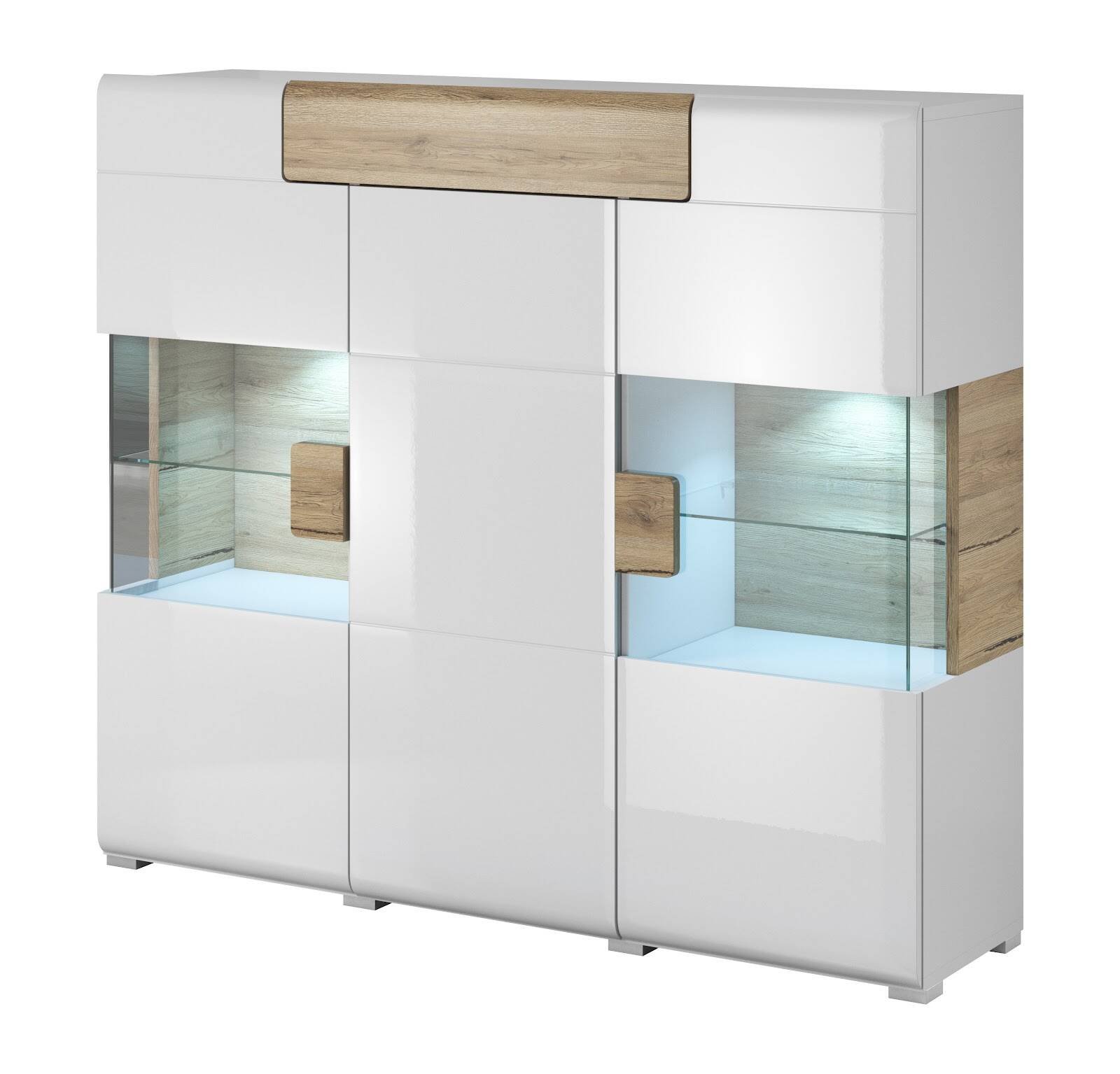 Toledo WM display bar, glossy white / San Remo