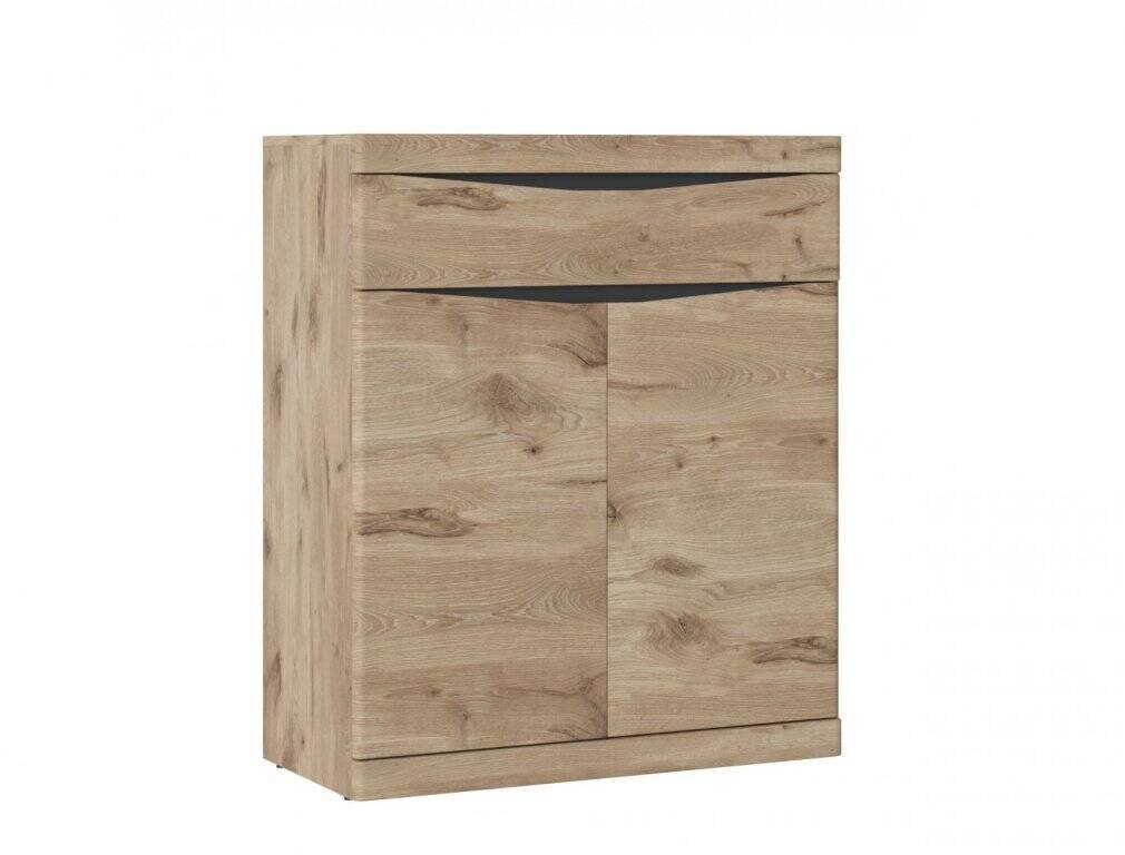 Twist SUMGK1 - Chest of drawers 2D1S Viking oak/anthracite