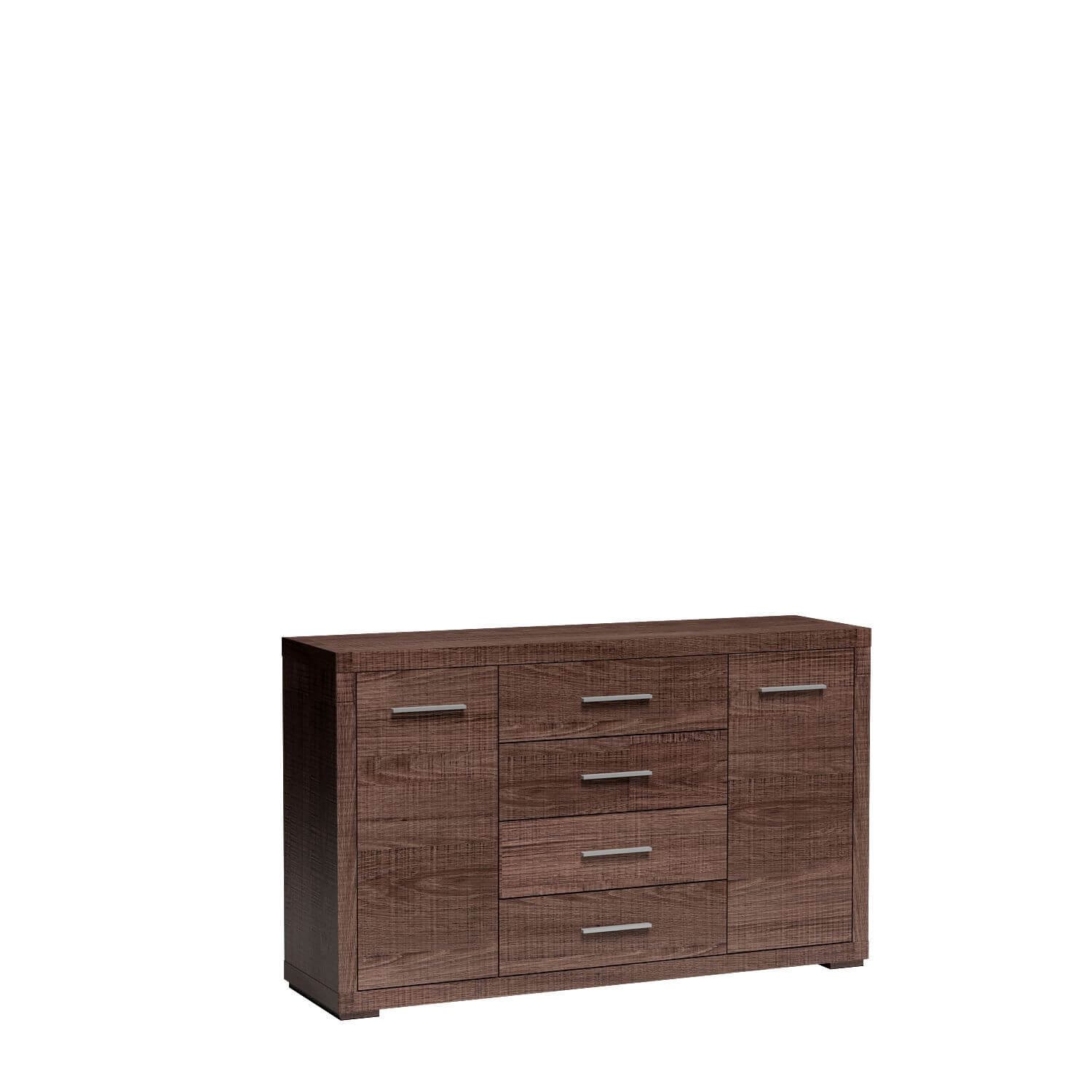 VEGAS-3 - 2D4S Santana dark chest of drawers