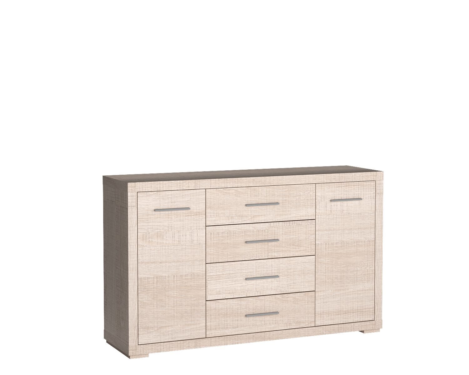VEGAS-3 - 2D4S Santana Bright chest of drawers