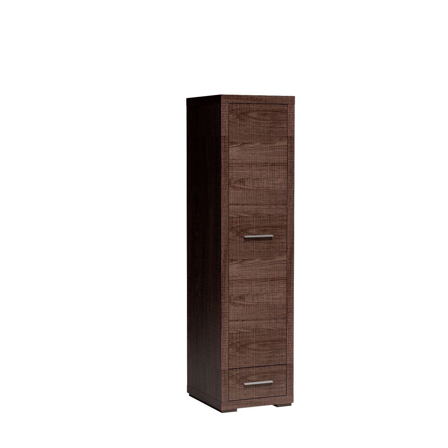 VEGAS-36 - Wardrobe 1D1S Santana Dark brown