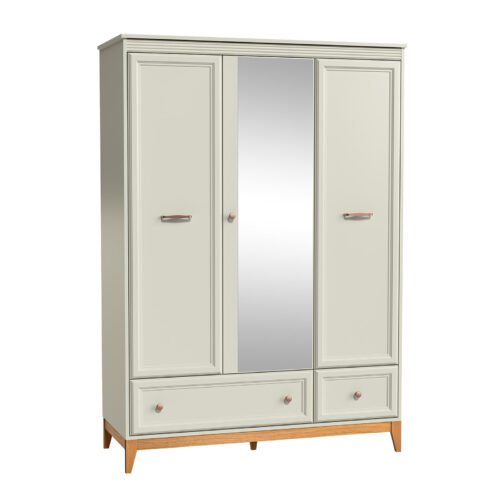 WINDSOR-15 – 3D2S wardrobe with cashmere mirror