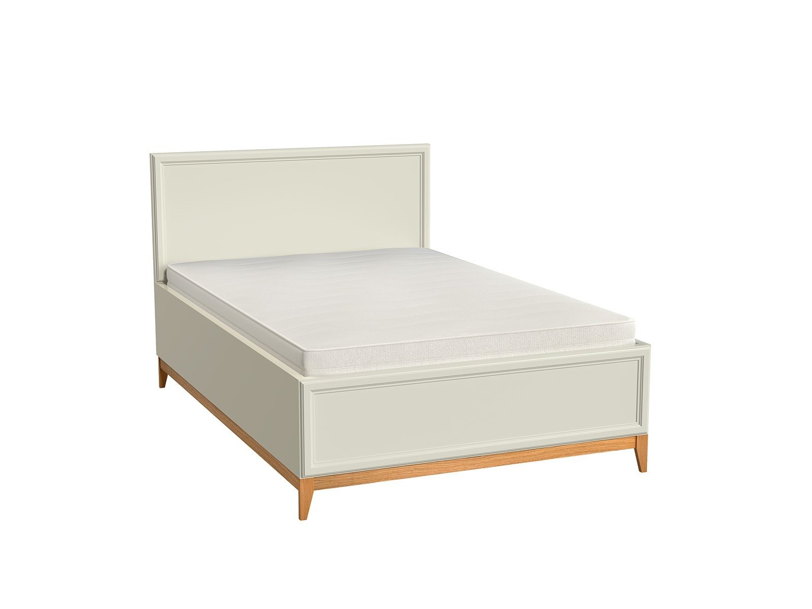 WINDSOR-17 - Bed 140x200 cm with frame and cashmere storage box
