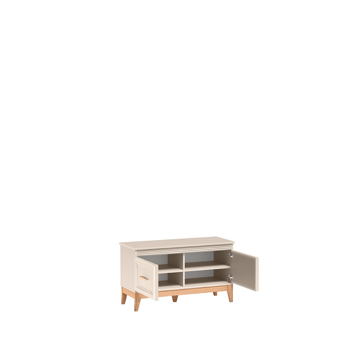 WINDSOR-20 - Two-door cashmere shoe cabinet - Image 3