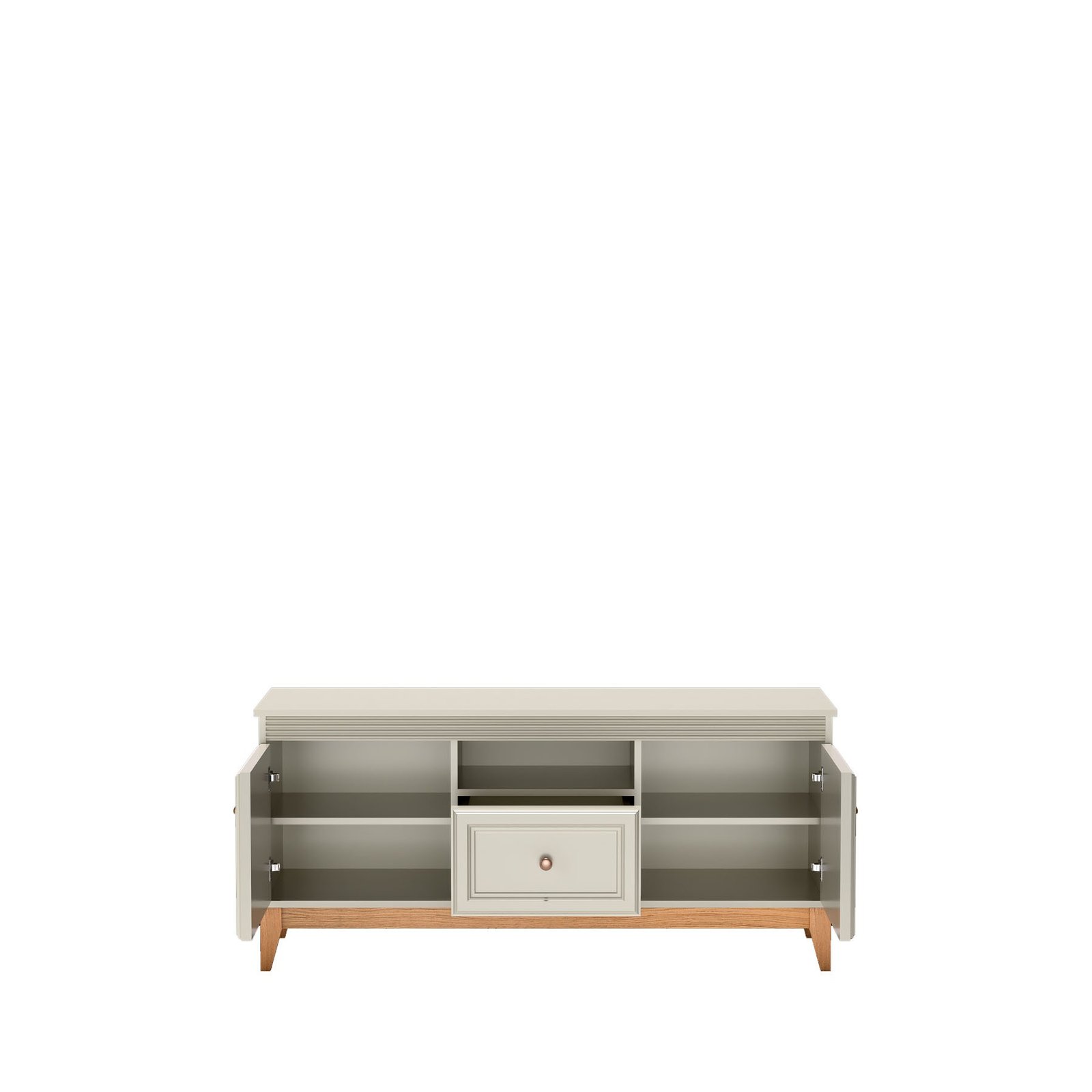 WINDSOR-8 - 2D1S cashmere TV cabinet - Image 5