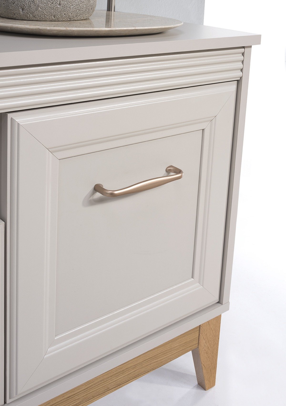 WINDSOR-8 - 2D1S cashmere TV cabinet - Image 7