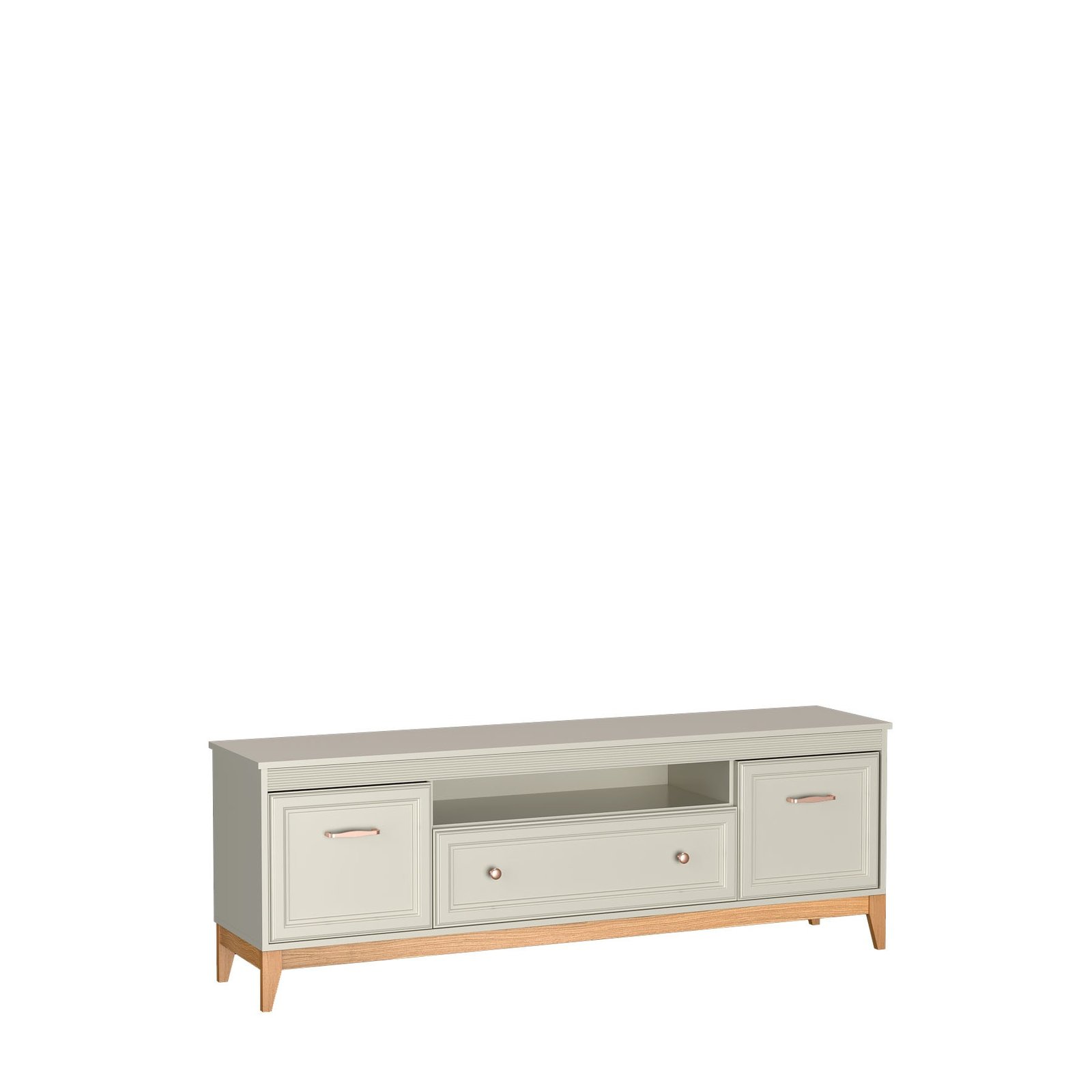 WINDSOR-9 - 2D1S cashmere TV cabinet