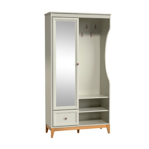 WINDSOR – 1D1S Wardrobe with cashmere mirror