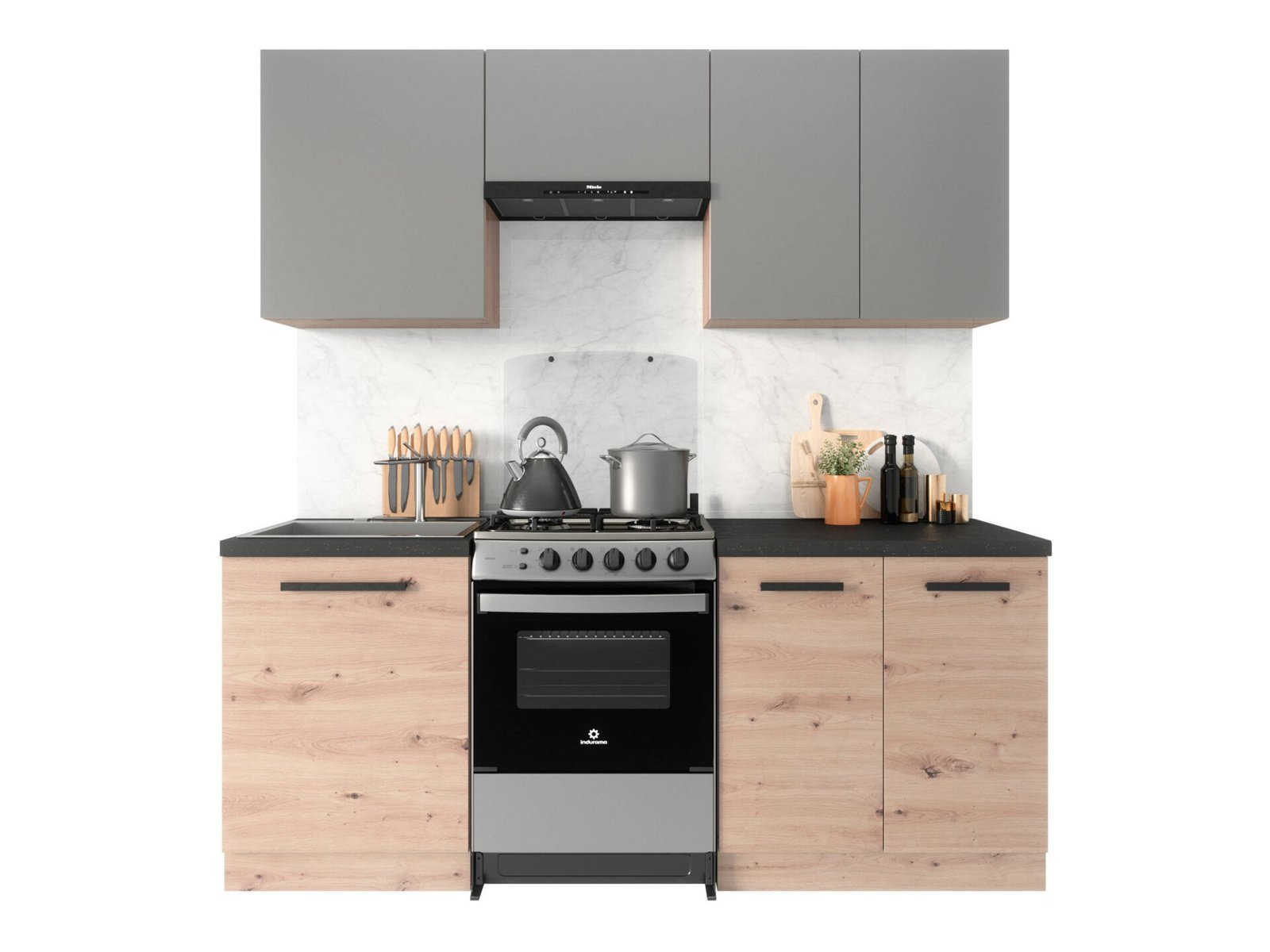 Langen Beige/Artisan kitchen set G60 G60KN G80 D60Z D80