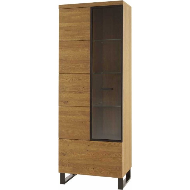 Pratt display cabinets type 10 rustic oak Szynaka Meble