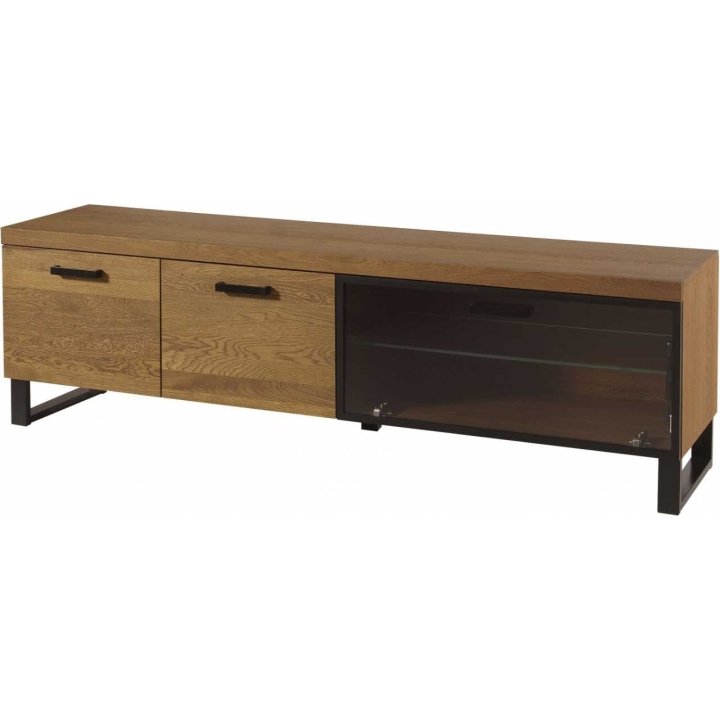 Pratto 25 TV cabinet, rustic oak, Szynaka Meble