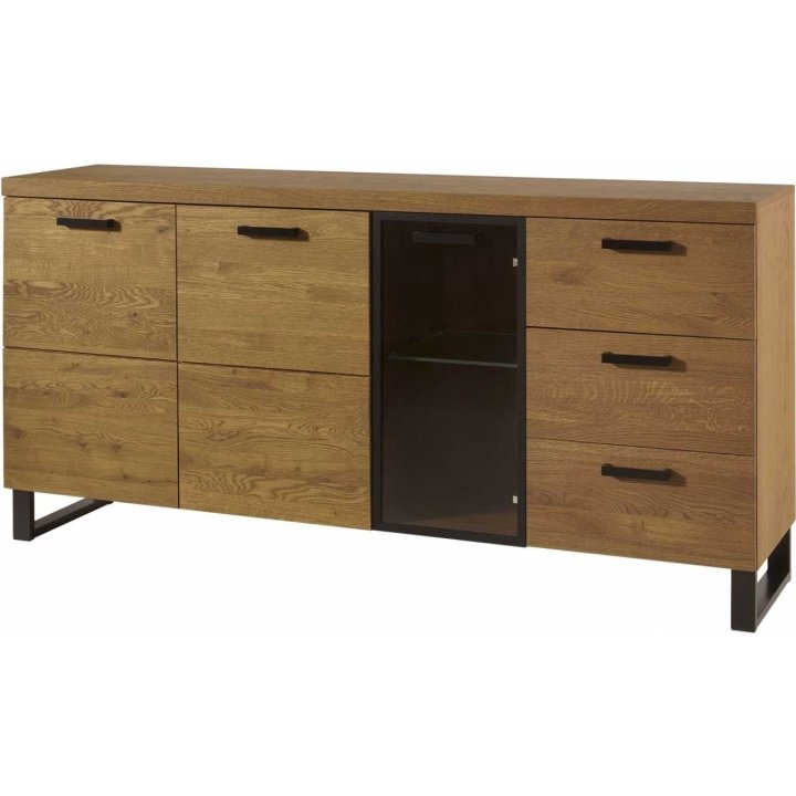 Pratto 47 chest of drawers, rustic oak color, Szynaka Meble