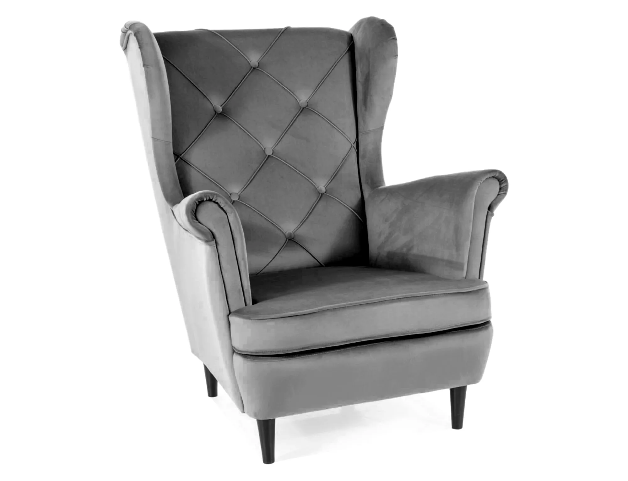 Women's velvet armchair LADYV14