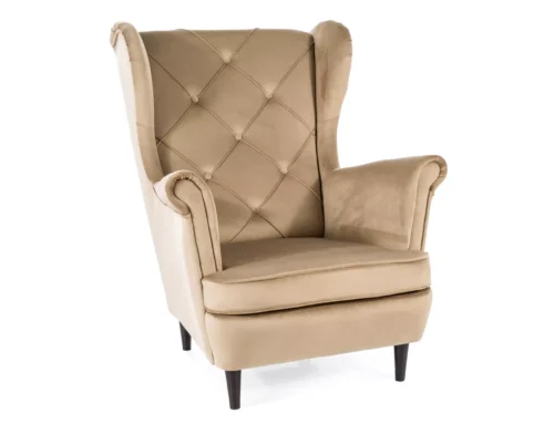 Women’s velvet armchair LADYV28
