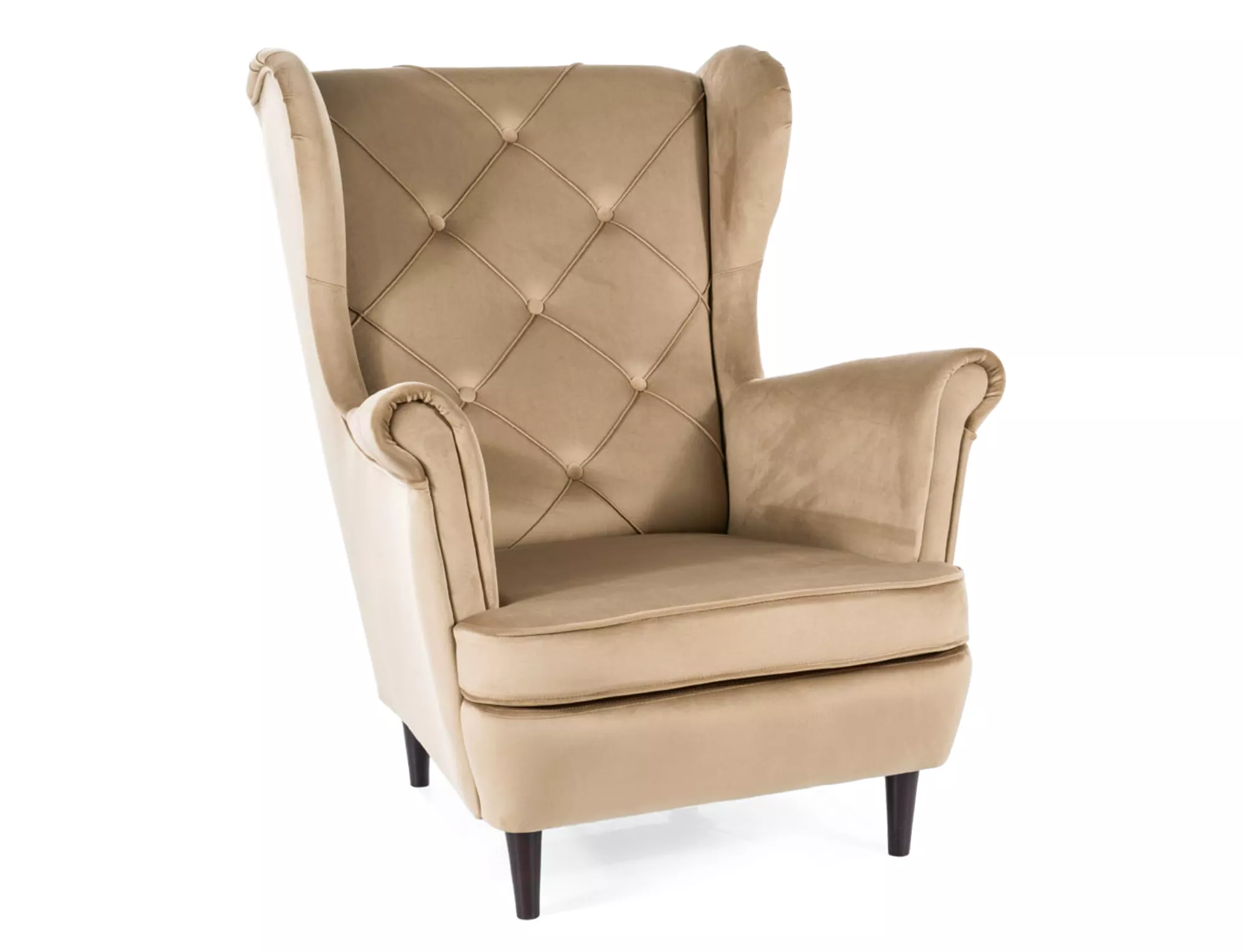 Women's velvet armchair LADYV28