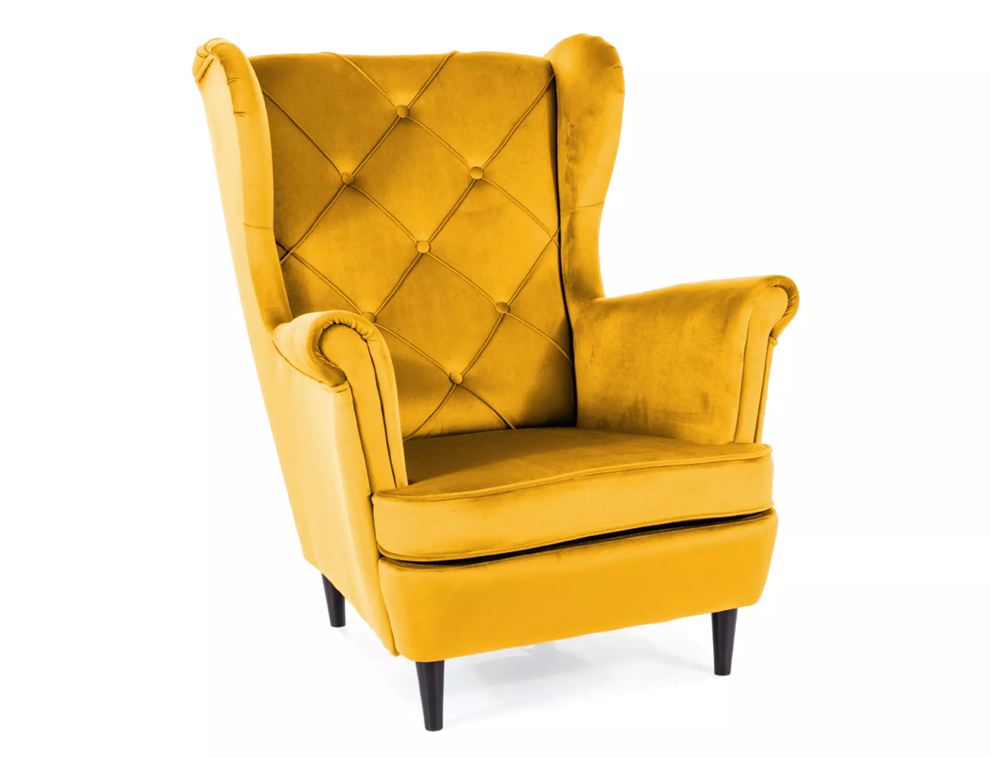 Women's velvet armchair LADYV68
