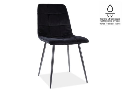 Mila Matt Velvet chair MILAMVCC
