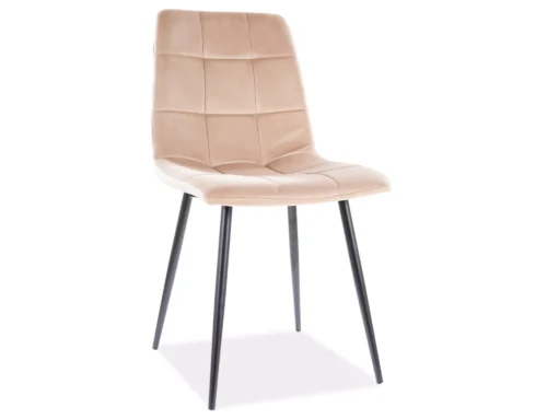 Mila Velvet Chair MILAVCBE