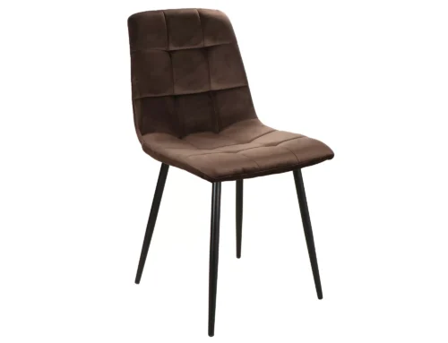Mila Velvet chair MILAVCBR