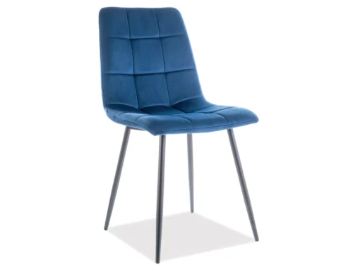 Mila Velvet Chair MILAVCGR