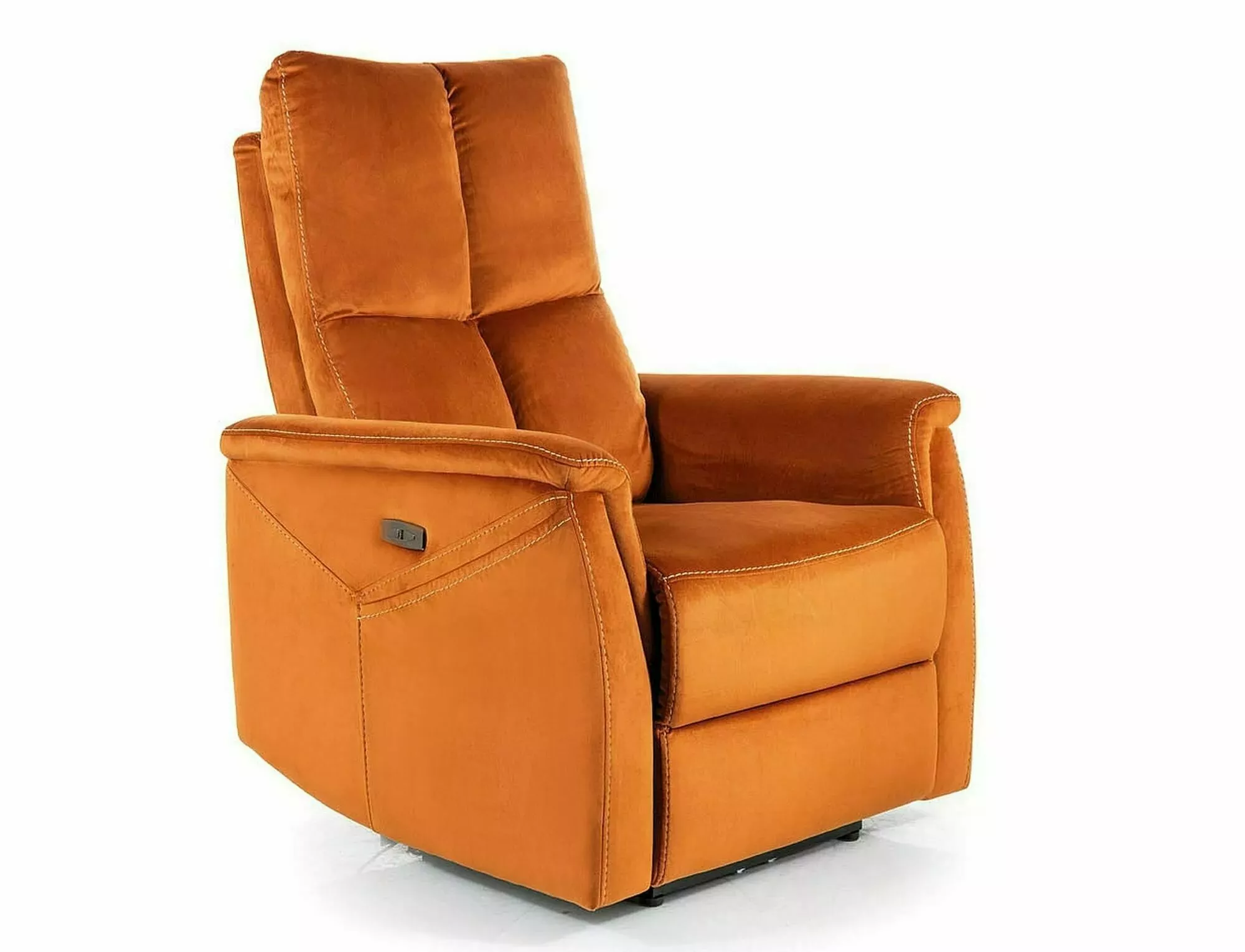 Neptun M Velvet armchair with massage function NEPTUNMVCY