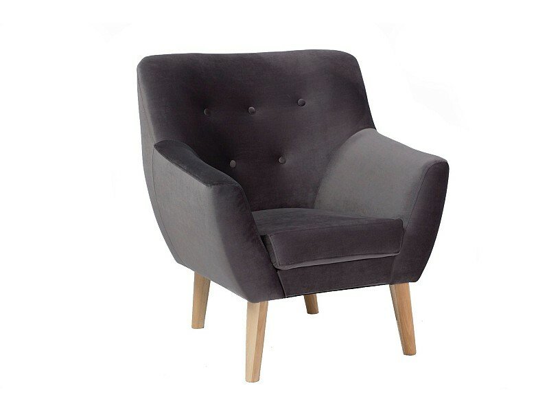 Nordic 1 Velvet NORDIC1V14 armchair