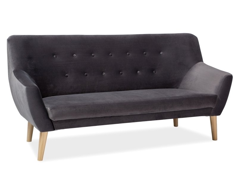 Nordic 3 velvet sofa NORDIC3V14
