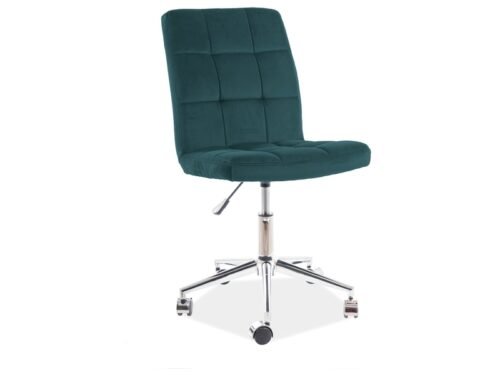 Q-020 Velvet swivel chair OBRQ020VZ