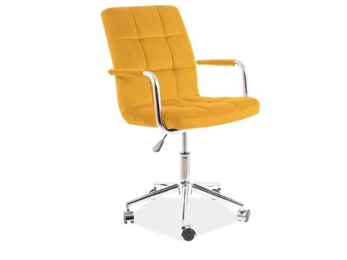 Q-022 Velvet Swivel Chair OBRQ022VCU