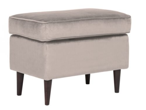 Ron Velvet footstool RONV28WP