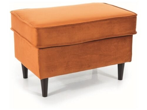 Ron Velvet footstool RONV4215WP