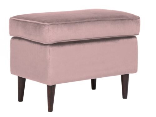 Ron Velvet footstool RONV52WP