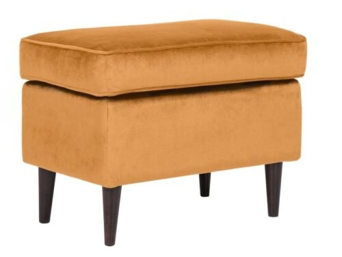 Ron Velvet footstool RONV68WP