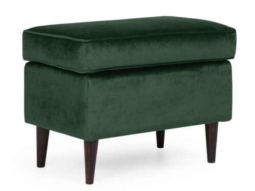 Ron Velvet footstool RONV78WP