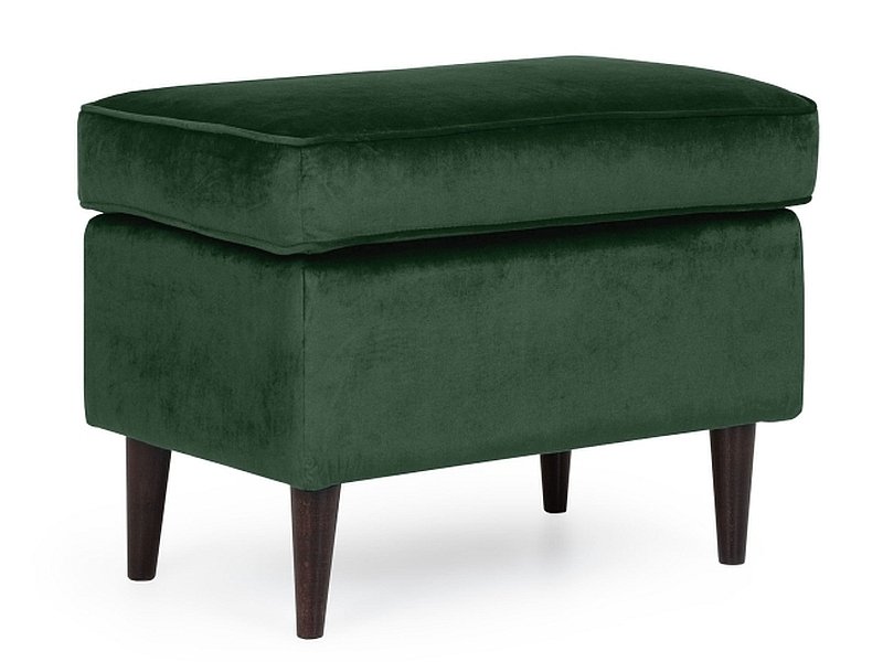 Ron Velvet footstool RONV78WP